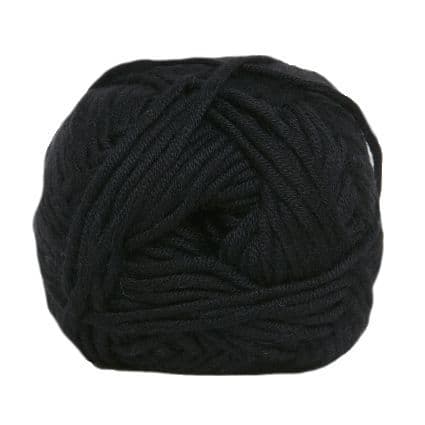 Hjertegarn BLEND BAMBOO black 1990
