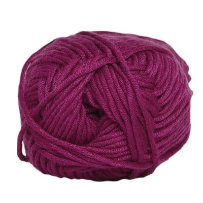 Hjertegarn BLEND BAMBOO dark pink 4657