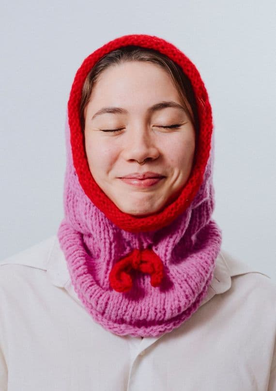 Hjertegarn HOODI HAT Free Pattern