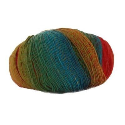 Hjertegarn LONGCOLORS 19 Rainbow Fish