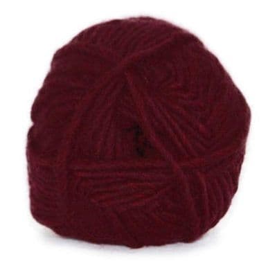 Hjertegarn NATUR ULD 1902 wine red