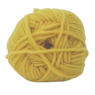 Hjertegarn NATUR ULD 7441 yellow