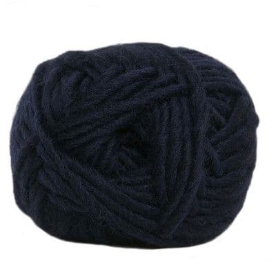 Hjertegarn NATUR ULD 990 navy