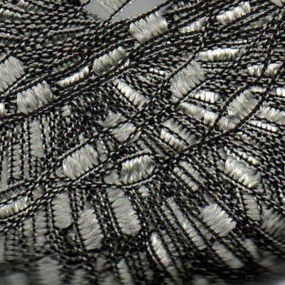 Hjertegarn NICE 1361 black/silver