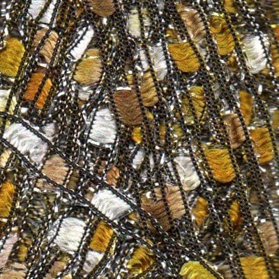 Hjertegarn NICE LUREX 2309 golden/brown/silver lurex