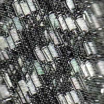 Hjertegarn NICE LUREX 2310 silver pearl/silver lurex