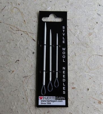 Hjertegarn WOOL NEEDLES  set of 3