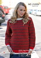 INCAWOOL FAIR ISLE SWEATER Free Pattern