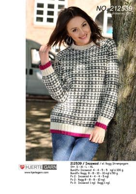 INCAWOOL FAIR ISLE SWEATER Free Pattern