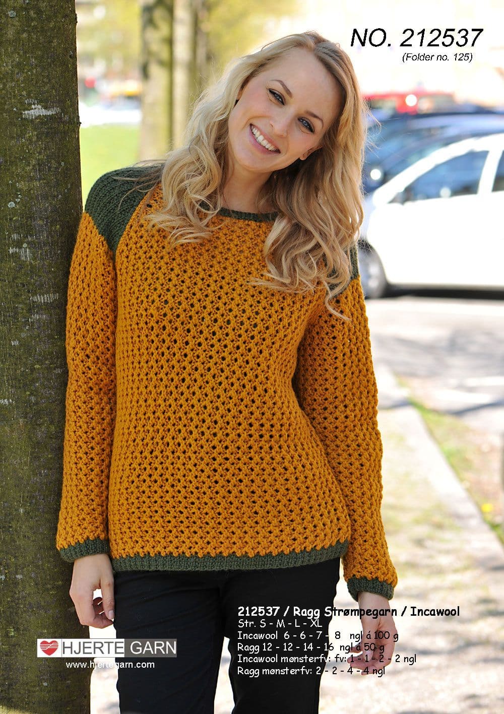 INCAWOOL HUNTING SWEATER Free Pattern