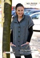 INCAWOOL OVERSIZED WAISTCOAT Free Pattern