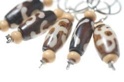 Injabulo Stitch markers - African bead
