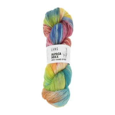 Lang Yarns ALPACA SOXX HAND DYED 02