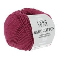 Lang Yarns BABY COTTON 266 magenta