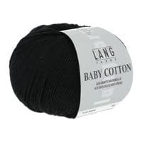 Lang Yarns BABY COTTON 4 black