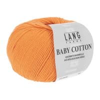 Lang Yarns BABY COTTON 75 orange