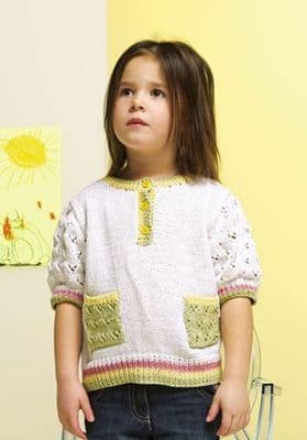 LANG YARNS CHILD's TOP Free Pattern