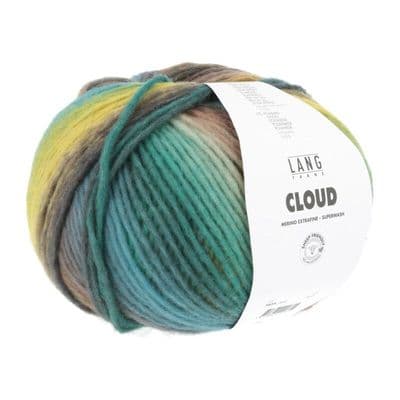 Lang Yarns CLOUD 0004 greens/yellows