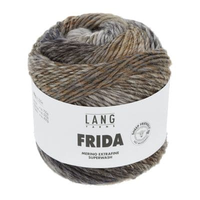 Lang Yarns FRIDA 0007 brown/grey