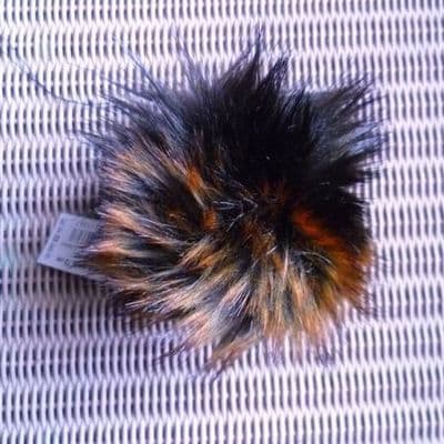 Lang Yarns Fun Fur POMPOM 12 cm copper