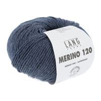 Lang Yarns MERINO 120 blue marl 234