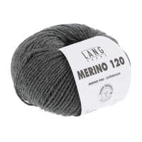 Lang Yarns MERINO 120 dark grey marl 270