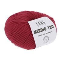 Lang Yarns MERINO 120 fine red 160