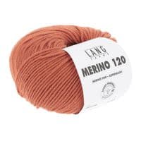 Lang Yarns MERINO 120 orange 159