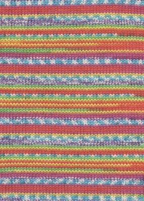 Lang Yarns MERINO 200 BÉBÉ Color 0313 bright print