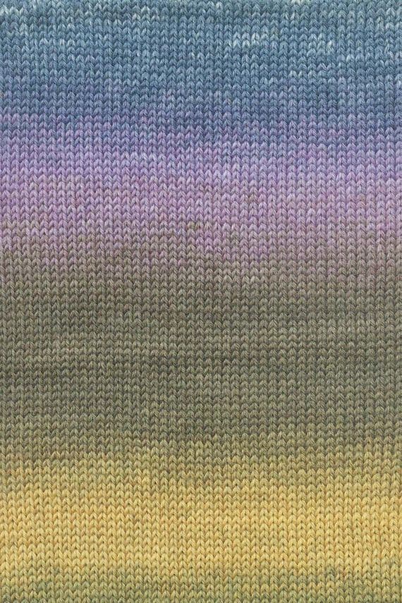 Lang Yarns MOVE 6-Ply 0003 lilac-petrol-olive