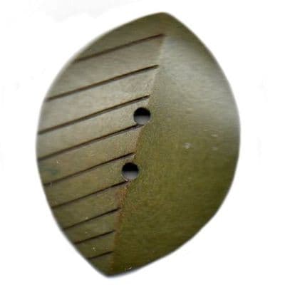 Leaf Button 4.5cm - green
