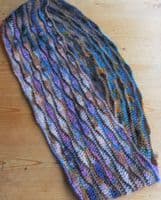 LONG WAVE COWL Free Pattern
