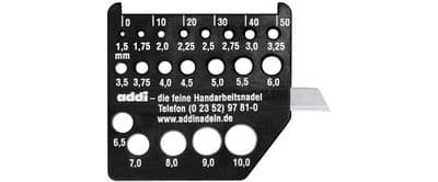 Needle Gauge with retractable knife