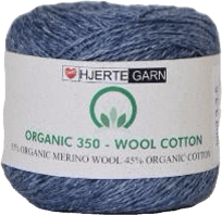 Organic 350 (4-ply wool cotton)