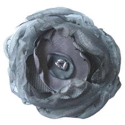 Organza Corsage - silver