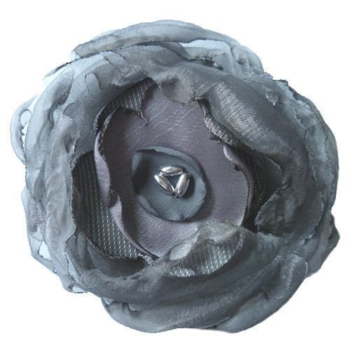 Organza Corsage - silver