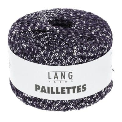 Paillettes 035 marine silver