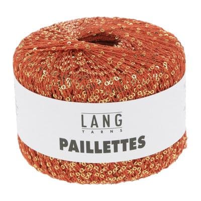 Paillettes 060 red gold