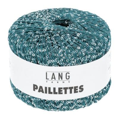 Paillettes 088 petrol silver