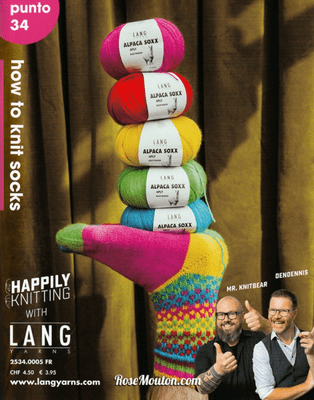 Punto 34 How to knit socks