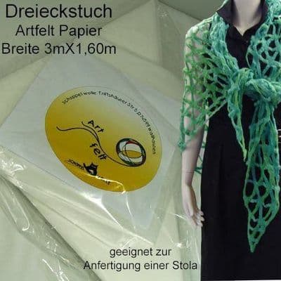 Schoppel-Wolle ARTFELT PAPER 1.6 x 3m Triangle