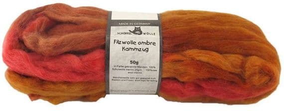 Schoppel-Wolle FILZWOLLE 50g 1874 Burnt almonds