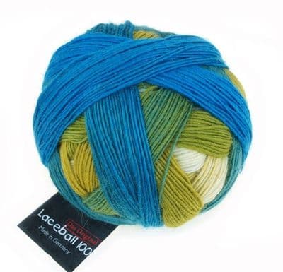 Schoppel-Wolle LACE BALL 100 blue lagoon 2309