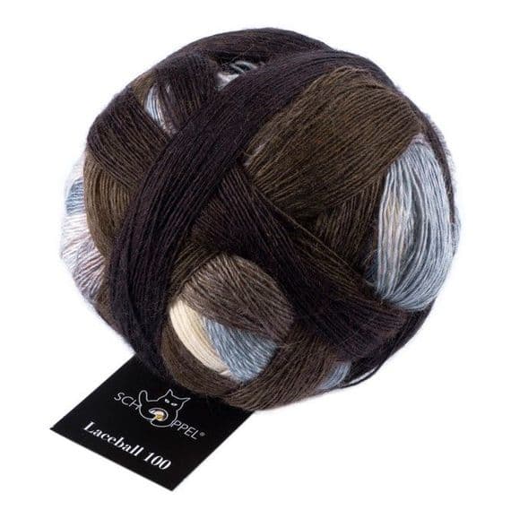 Schoppel-Wolle LACE BALL 100 on the shelf 2398