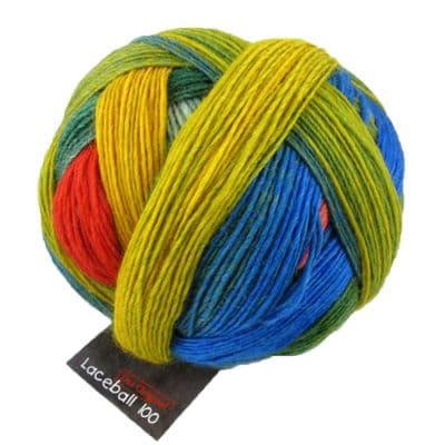 Schoppel-Wolle LACE BALL 100 parrot 1701