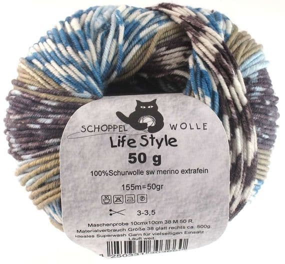 Schoppel-Wolle LIFE STYLE Blue Pot