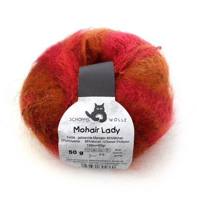 Schoppel-Wolle MOHAIR LADY 1874 roast almonds