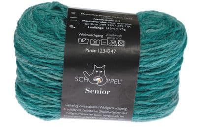 Schoppel-Wolle SENIOR 2601 Uber-Turquoise by Dibadu