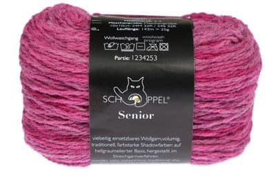 Schoppel-Wolle SENIOR 2604 Soft Pink by Dibadu