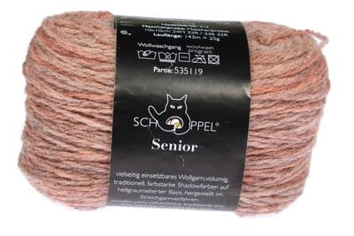 Schoppel-Wolle SENIOR 2611 Salmon by Dibadu